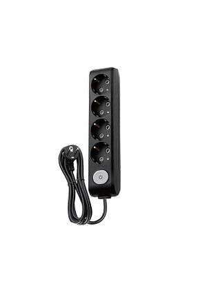کابل افزودنی پریز گروهی مشکی 4 VİKO - کد 896722300