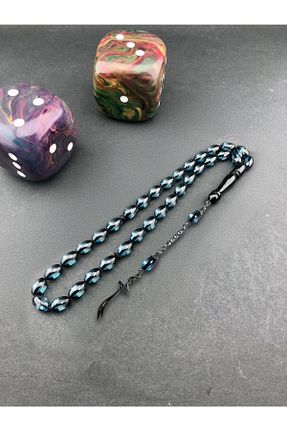 تسبیح آبی کهربا Muammer Köksal Design - کد 921210370