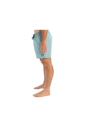 شلوارک ساحلی فیروزه ای مردانه پلی استر Quiksilver - کد 926364500