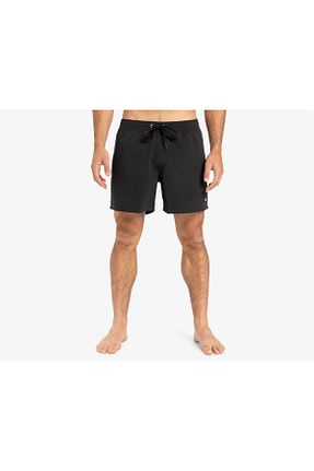 شلوارک ساحلی مشکی مردانه پلی استر Quiksilver - کد 926362284