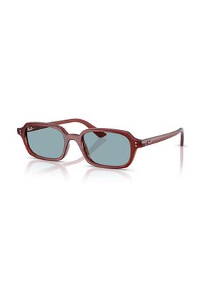 عینک آفتابی قهوه ای زنانه 49 Ray-Ban - کد 921302058