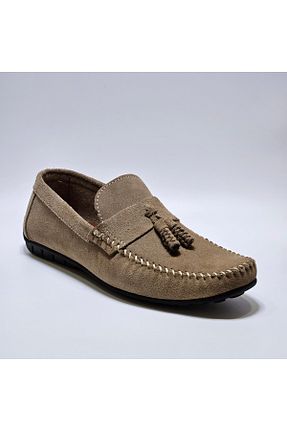 بابت خاکی مردانه چرم خالص Registan Shoes - کد 926557331