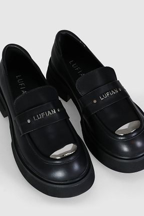 کفش کژوال مشکی زنانه چرم مصنوعی Lufian - کد 892373219