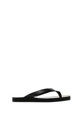صندل مشکی زنانه پاشنه تخت Massimo Dutti - کد 926375993