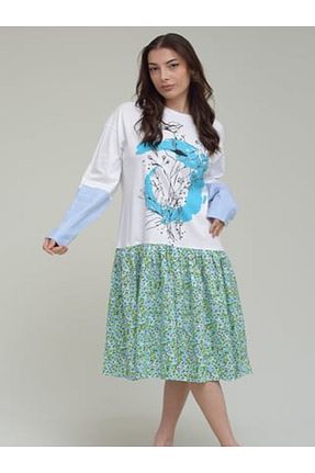 لباس سفید زنانه Penye Sm Giyim - کد 926402282