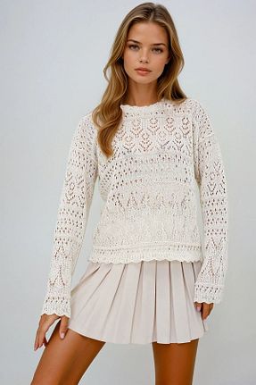 بلوز بژ زنانه Ajurlu VAGGON - کد 926398442