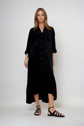 لباس مشکی زنانه بافتنی VAGGON - کد 926561207