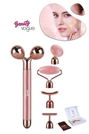 ابزار ماساژ صورت بژ Elektronik Beauty Vogue - کد 926634147