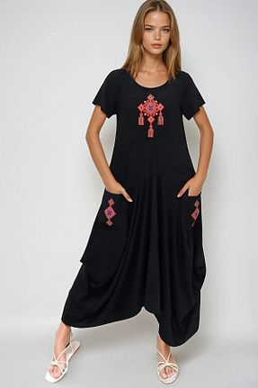 لباس مشکی زنانه بافت VAGGON - کد 926425620