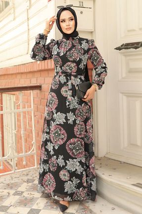 لباس حجاب صورتی زنانه رگولار Neva Style - کد 676948685