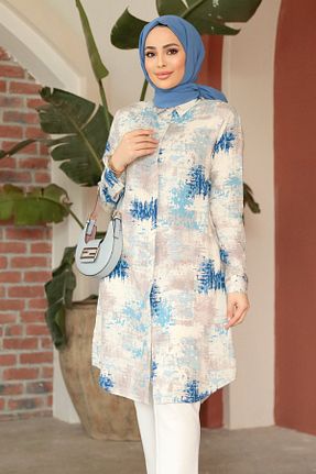 تونیک حجاب رنگی زنانه %100 پنبه Neva Style - کد 817318125