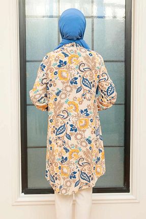 تونیک حجاب نباتی زنانه %100 پنبه Neva Style - کد 248220325