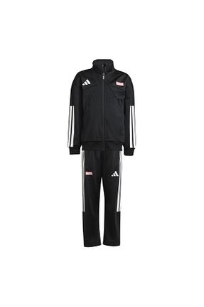 ست گرمکن مشکی مردانه پلی استر adidas - کد 889136583