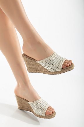 دمپائی بژ زنانه جیر can feta - کد 926636929
