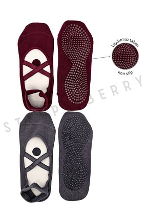 جوراب یوگا رنگی STEPPE BERRY - کد 926516822