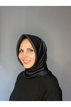 شال سرمه ای زنانه پلی استر The Message - کد 926641238