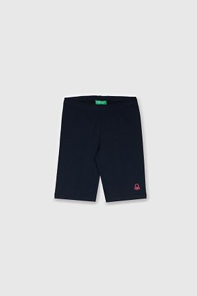ساق شلواری مشکی بچه گانه پنبه - الاستین United Colors of Benetton - کد 926520436