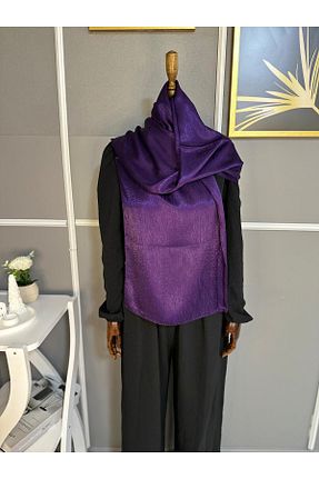 شال بنفش زنانه MACMODA - کد 926529955