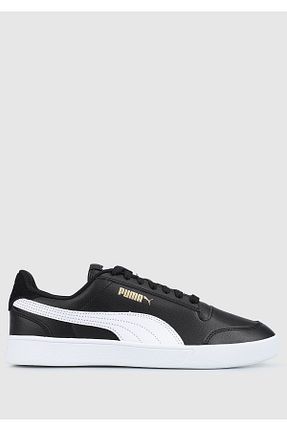کفش اسنیکر مشکی مردانه چرم مصنوعی Puma - کد 75619737