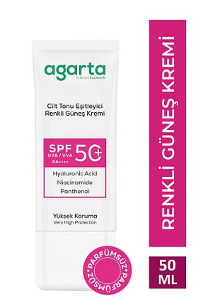 کرم ضد آفتاب صورت SPF 50 + Agarta - کد 926168043