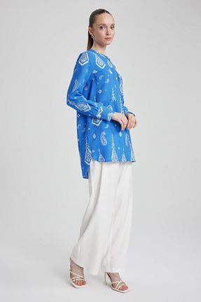 شلوار حجاب نباتی زنانه ویسکون Defacto - کد 741906594