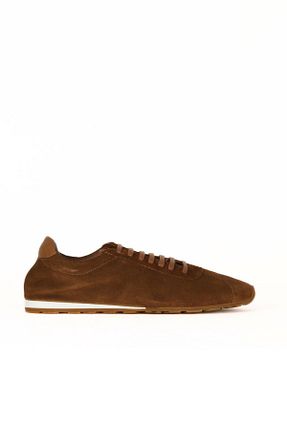 کفش اسنیکر قهوه ای مردانه بند دار Bueno Shoes - کد 924730002