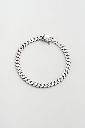 دستبند نقره متالیک مردانه 925 عیار So Chic - کد 924747962