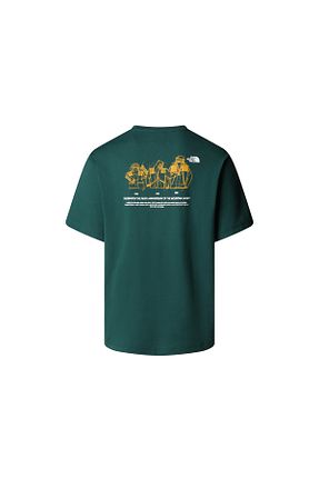 تیشرت سبز مردانه رگولار The North Face - کد 924751284