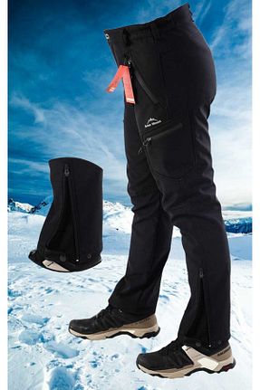 شلوار مشکی مردانه پارچه SNOWMOUNT - کد 870173447