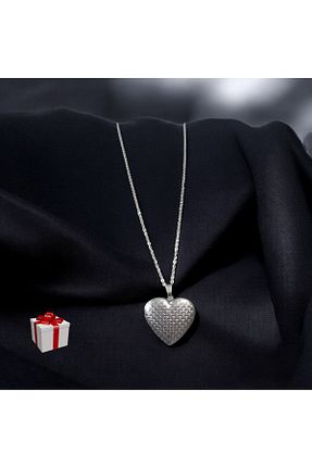 گردنبند جواهر طوسی زنانه استیل ضد زنگ NAS fashion - کد 893347336