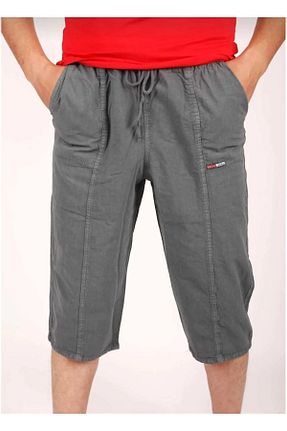 شلوارک و برمودا طوسی مردانه رگولار HMZ GİYİM - کد 924770325
