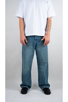 شلوار آبی زنانه پارچه Butik - کد 924770323