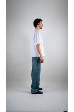 شلوار آبی زنانه پارچه Butik - کد 924770323