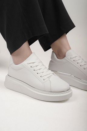 کفش اسنیکر سفید زنانه بند دار Stilbagshoes - کد 924780617