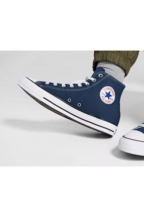 کفش اسنیکر سرمه ای زنانه بند دار Converse - کد 925440417