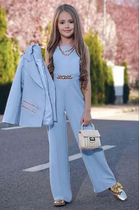سرهمی آبی بچه گانه بدون آستین Riccotarz - کد 822513032