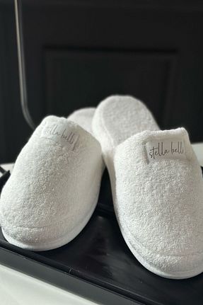 دمپائی سفید زنانه پارچه ای Stella Belli - کد 924797358