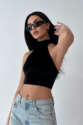 بلوز مشکی زنانه ساده Boutiquen - کد 924791928