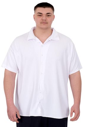 پیراهن سایز بزرگ سفید مردانه سایز بزرگ Modexl - کد 924797533