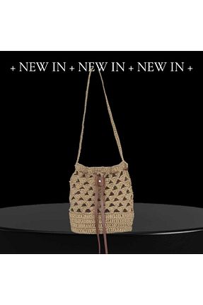 کیف دوشی بژ زنانه MODA - کد 924791204