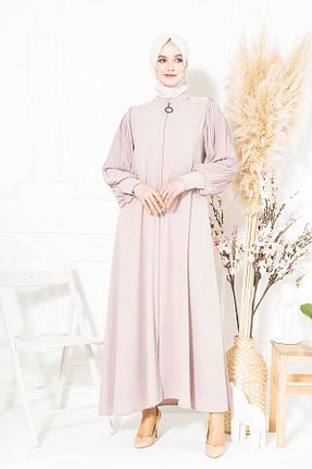 کلاه و ابایا بژ زنانه پنبه ای Beyza - کد 288620811