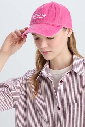 کلاه صورتی زنانه اکریلیک Defacto - کد 899665616