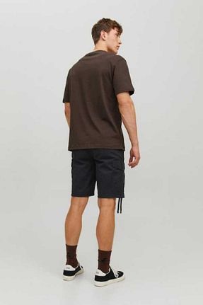 شلوارک و برمودا مشکی مردانه %100 پنبه Jack & Jones - کد 798766241