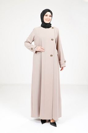 کلاه و ابایا بژ زنانه بافتنی Beyza - کد 924810230
