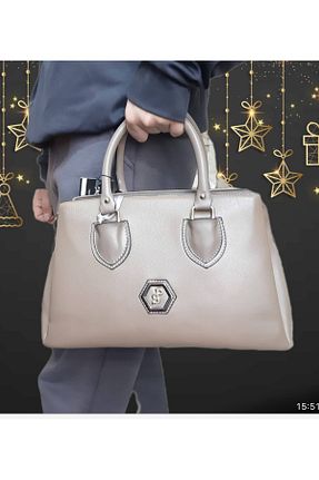 کیف دستی بژ زنانه سایز متوسط Çağatay - کد 924810336