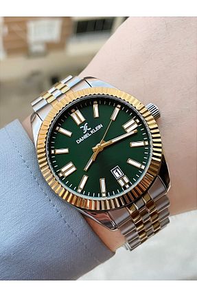 ساعت مچی طلائی مردانه 43 میلی متر Daniel Klein - کد 865395460