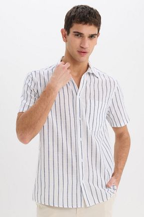 پیراهن سفید مردانه رگولار Defacto - کد 894728444