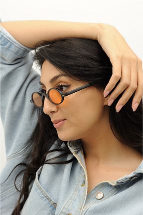 عینک آفتابی نارنجی زنانه UV400 gulflower nude - کد 169993096