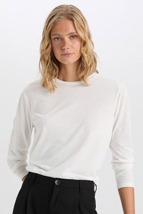 بلوز نباتی زنانه رگولار Defacto - کد 863282252