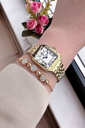 ساعت مچی طلائی زنانه 31-35 میلی متر Daniel Klein - کد 838709936